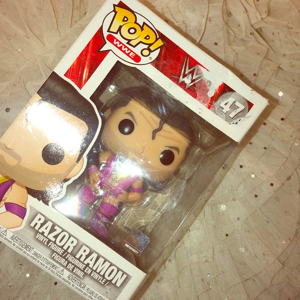 ⛓ NEW 🧔🏻 FunKo POP #47 🪒 Razor Ramon ⛓ WWE⛓ - Picture 2 of 9